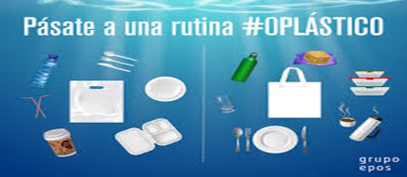 Comparación de objetos desechables y reutilizables